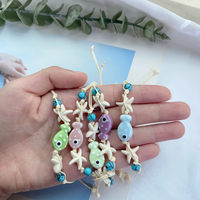 Bracelets à la mode inspirés de l'océan: conception unique de poissons et d'étoiles de mer pour les femmes-parfaits pour les amoureux de la plage