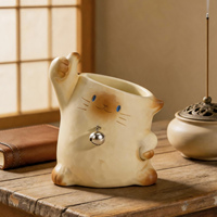 Figurine de rangement Cat PAI, série de poupées chat mignonnes, objet de collection porte-bonheur, organisateur, ornement, décoration de bureau pour les amoureux des chats et la chambre des enfants