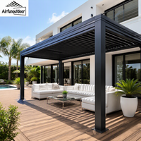 Pergola en aluminium à lames orientables Airfun pour terrasse et balcon