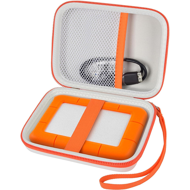 Waterproof Eva External Ssd Hard Drive Case Shockproof Hard Shell Custom Logo Wholesale for Camping Travel