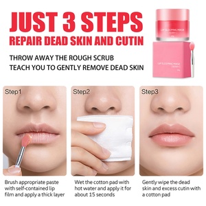 Mascarilla Labial Nocturna de Bayas al por Mayor de Fábrica 20g, Producto para el Cuidado de Labios en Crema que Atenúa las Líneas de los Labios - Product Image 4