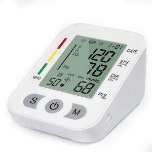 휴대용 전자식 상완 혈압계 음성 안내 기능 포함 의료용 혈압 측정기 - Product Image 4