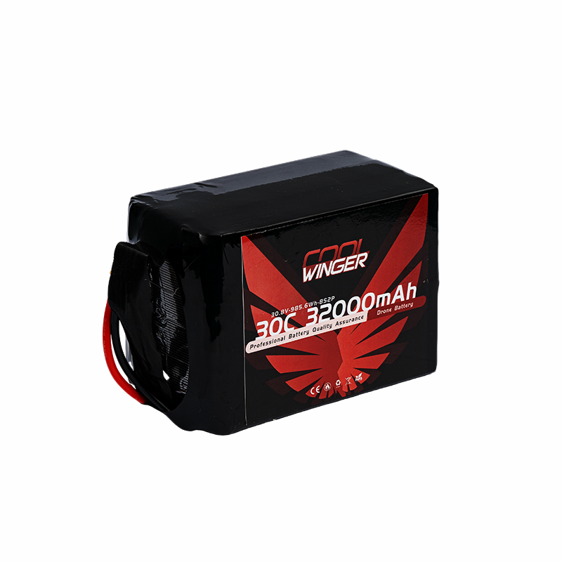 Высокоплотный твердотельный аккумулятор высокой плотности 8S 32000mAh, литий-ионный аккумулятор для беспилотного летательного аппарата, высокопроизводительный, долговечный, 1000 циклы