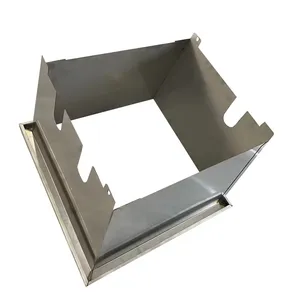 Custom OEM foglio di metallo stampaggio punzonatura servizio in acciaio inox alluminio punzato parti componenti di fabbricazione