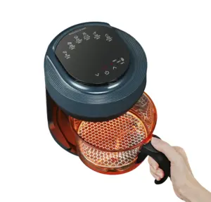 Glass Frying Basket Air Fryer Home Used