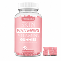 Gummies OEM au collagène et au glutathion, complexe multivitaminé, pour le blanchiment de la peau et les soins quotidiens de la peau et des cheveux