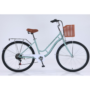 Vélo Femme Plum Lady 26 pouces, 7 vitesses, cadre en acier avec freins à disque, qualité supérieure, livraison rapide - Product Image 4