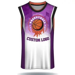 Goedkope Custom Made Sublimatie Pakken Twill Basketbal Uniformen, Basketbal Shirts