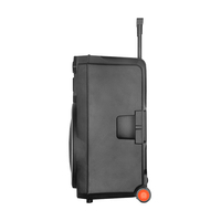Enceinte de fête stéréo grand format 15 pouces OEM IF-E1505 avec subwoofer, éclairage LED RGB, batterie, USB/AUX, sortie 50-100W, pour usage extérieur