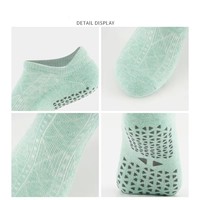 Chaussettes de sport antidérapantes pour cheville Glacier OEM ODM, chaussettes de yoga et de Pilates pour femmes