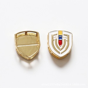 P323 Liontin Enamel Tembaga Berlapis Emas 18K Venezuela, Anti Luntur, Perlengkapan Pembuatan Perhiasan <span class=keywords><strong>DIY</strong></span>, Kalung - Product Image 2