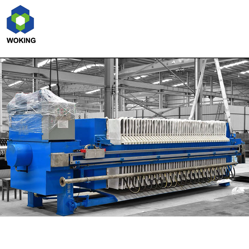 Automatische Industriële Hydraulische Slib Plaat En Frame Kamer Filter Pers Apparatuur Klei Membraan Filter Pers Prijs