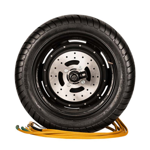 Motor de buje BLDC de alto rendimiento personalizable para motocicleta, para neumático súper ancho de 14 pulgadas-7.5, con buje de llanta desnuda para neumático súper ancho de 14 pulgadas-7.5 - Product Image 1