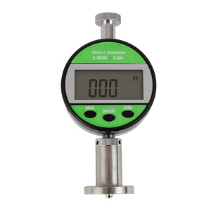 Testeur de dureté à affichage numérique LX-C pour mesurer les matériaux en caoutchouc microporeux et les plastiques, avec support. - Product Image 1