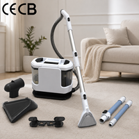 CE CB Meilleure machine de nettoyage de tapis électrique professionnelle portable, puissante, à vapeur pressurisée, pour l'élimination des taches, idéale pour l'hôtellerie