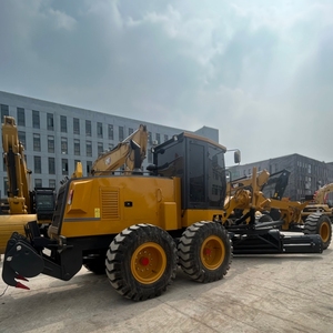 รถเกรดเดอร์มือสองยี่ห้อดังของจีน รุ่น GR1803 เครื่องยนต์ทรงพลัง สำหรับงานปรับระดับถนน สภาพใหม่ 90% ในเซี่ยงไฮ้ - Product Image 4