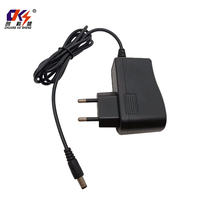 Adaptador de Corriente CA/CC de 24V 0.5A, Cargador con Enchufe Europeo, Transformador de 24V para Cámara CCTV, Tira de LED, Router, TV Box