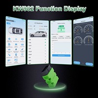 Escáner de Fallas para Automóvil KW902 Bluetooth 4.0, 5.0 y 5.2, Modo Dual Compatible con Android e iOS