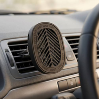 Diffuseur d'arôme en plastique solide pour grille d'aération de voiture, portable, longue durée, éliminateur d'odeurs, sans alimentation, décoration intérieure automobile, vente en gros