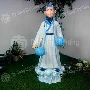 Luces Decorativas LED con Diseño de Personaje Ao Bing, IP65, Lámpara con Motivos Festivos para Eventos Culturales y Decoraciones Navideñas - Product Image 2