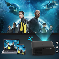 Projecteur vidéo intelligent portable Javoda E510 Mini Android Full HD 1080P 4K LED LCD pour cinéma maison, présentations et jeux