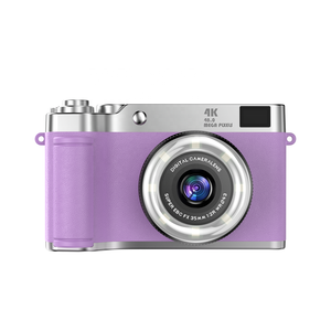Appareil photo numérique pour enfants, étudiants, voyages en plein air, vente chaude, 4K HD, coque rabattable, 48MP, zoom optique 17x-30x, écran de 2,4 pouces - Product Image 1