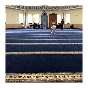 Gran oferta, nuevo diseño, hecho en China, patrones de lana, alfombra para sala de oración de mezquita Masjid rezando - Product Image 1