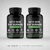 Capsules Keto BHB 500mg, brûleur de graisse haute puissance, perte de poids, contrôle de l'appétit, stimulation du métabolisme, complément cétogène, vente en gros OEM
