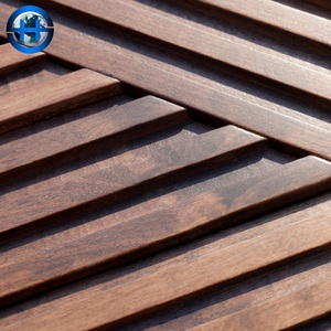 Paneles Decorativos de Mosaico de Madera Sólida de Arce Resistente a la Humedad, Estilo Transicional, para Decoración de Paredes Elegantes en Guarderías, Gimnasios y Spas - Product Image 6