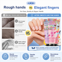 UUKKG Crème pour les mains parfumée longue durée à usage quotidien, lot de 5 x 30g, hydratante et blanchissante pour peaux sèches/normales