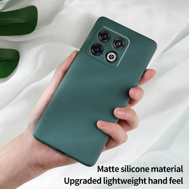 High Quality Liquid Silicone Luxury Thin Slim Fit Aesthetic Protective Mobile Phone Cases Cover for OnePlus 10Pro