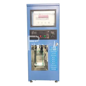 Standing drinking water vending selling machine with 11 stages reverse osmosis purification for 5 gallon barrel