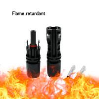JieXun 1500V MC PPO Steckverbinder 50A Stecker/Buchse Stromanschluss 2,5/4/6mm2 10/12AWG PV Solarmodul-Kabel IP67 Wasserdicht PC ABS