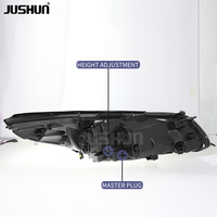 Phares LED JUSHUN pour Hyundai Sonata 9 15-18, mise à niveau LED, clignotants dynamiques, feux de jour, accessoires de voiture
