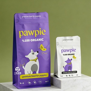 อาหารสุนัขแบบซอง 1กก.-25กก. บรรจุภัณฑ์อลูมิเนียม ถุงอาหารสัตว์เลี้ยง ดีไซน์ทรงเหลี่ยม ก้นแบน มีซิป - Product Image 2