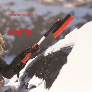 Cepillo de Limpieza para <span class=keywords><strong>Autos</strong></span>, Pala para Nieve 360, Venta Diaria del Fabricante °   Raspador de Hielo Giratorio, Miles de Ventas Diarias - Product Image 1
