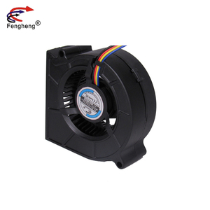 พัดลมระบายอากาศ 80x80x30 มม. 8030 DC 12V 24V 3800RPM พัดลมอุตสาหกรรมแบบเทอร์ไบน์แรงดันสูง 80 มม. - Product Image 2