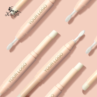 Gel Sourcils Sculptant Double Embout Personnalisable Effet Naturel Complet Sans Résidu, Lifting, Imperméable, Longue Tenue, Fixation Forte