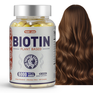 Cápsulas de Biotina de Alta Qualidade com MSM para Vitalidade Natural e Bem-Estar Diário Equilibrado 90 Contagens - Product Image 2