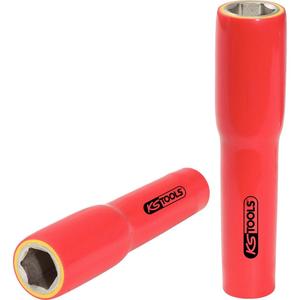 KS <b>TOOLS</b> 1/2" socket with protective insulation, XL, 17mm, 145mm - Product Image 1