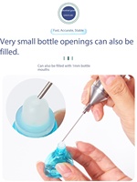 Machines de remplissage de liquides portables et précises en acier inoxydable pour le remplissage de mini-parfums et de flacons à col étroit – Approvisionnement direct usine
