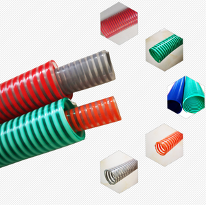 Tubería Espiral Reforzada de PVC para Succión y Descarga de Aguas Residuales, Material de Transporte con Presión Negativa, Forma Plana con Nervaduras - Product Image 3