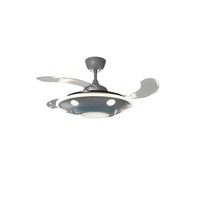 Ventilateur de plafond en forme d'avion Agi32 avec télécommande, 220V, pour chambres d'enfants et de garçons, design moderne et minimaliste
