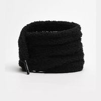 Lacets plats et moelleux de qualité supérieure 10 mm, lacets de chaussures en peluche mignons et tendance pour baskets femme