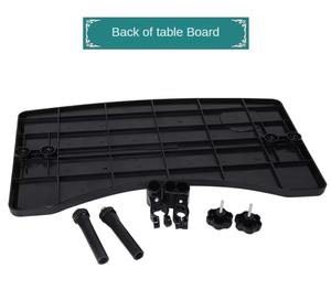 Overbed <b>Table</b> Equipments Bedroom Aids Accessories Tray Overbed <b>Table</b> Adjustable Overbed Bedside <b>Table</b> With Wheels for Elderly - Product Image 4