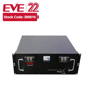 EVE 48100 Lifepo4 배터리 팩 충전식 48v 리튬 이온 배터리 통신 기지국