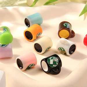 Accesorios de resina para casa de muñecas: taza de café en miniatura, postres y decoraciones de comida en miniatura. - Product Image 4