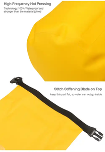 Oem หน้าต่างโปร่งใส <span class=keywords><strong>Ocean</strong></span> <span class=keywords><strong>Pack</strong></span> <span class=keywords><strong>10l</strong></span> 20l 30l ถุงกันน้ําแบบหลายความจุสําหรับกลางแจ้ง - Product Image 6