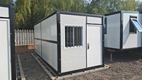 Maison pliable, maison préfabriquée mobile, conteneur pliable de 20 pieds, maison préfabriquée pliable, maison conteneur extensible pliable