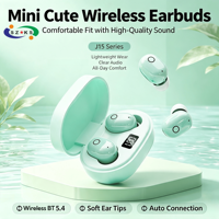 Audífonos Intrauditivos J15 con Chipset JL, Mini, Elegantes y Modernos, Controlador Dinámico, Sonido de Alta Fidelidad, Baja Latencia, Resistentes al Agua IPX5, Ideales para Viajes y Teléfonos Móviles